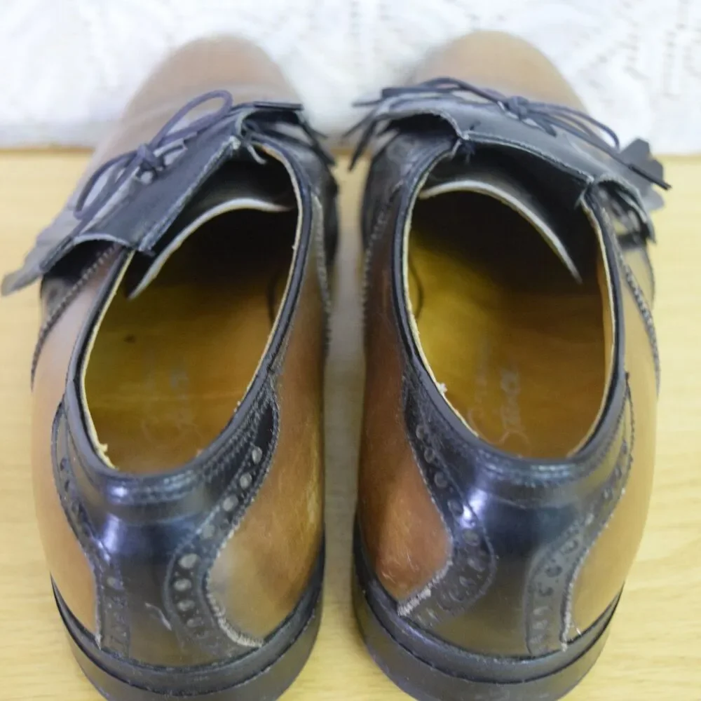 Florsheim Pro Stance Mens Size 8.5 Golf Shoes Two Tone  display picture 1